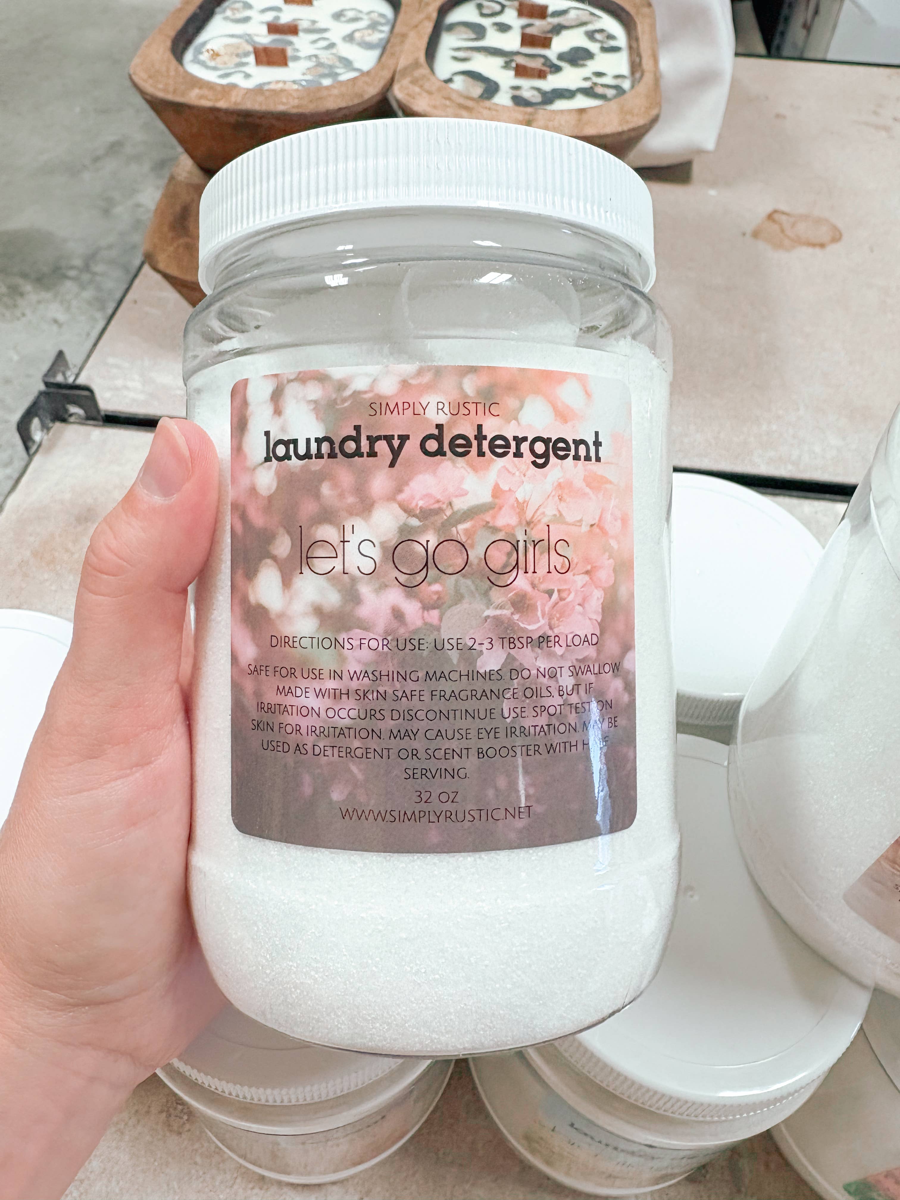 Simply Rustic - Wholesale Laundry Detergent Powder/Pods - Laundry Detergent 32oz1