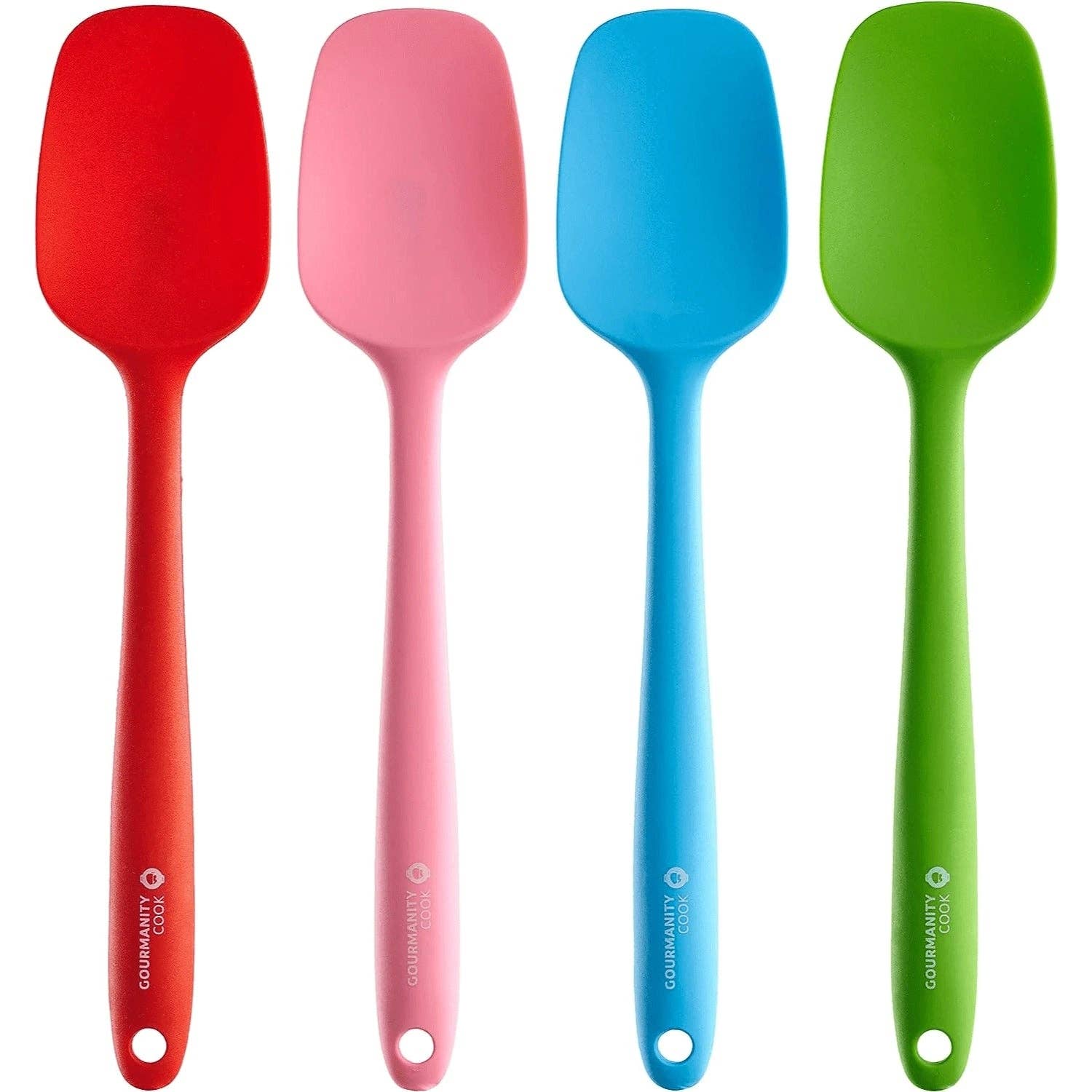 Think Distributors - Wholesale Spatula/Turner - Gourmanity Cook Silicone Spoonula - Set of 42