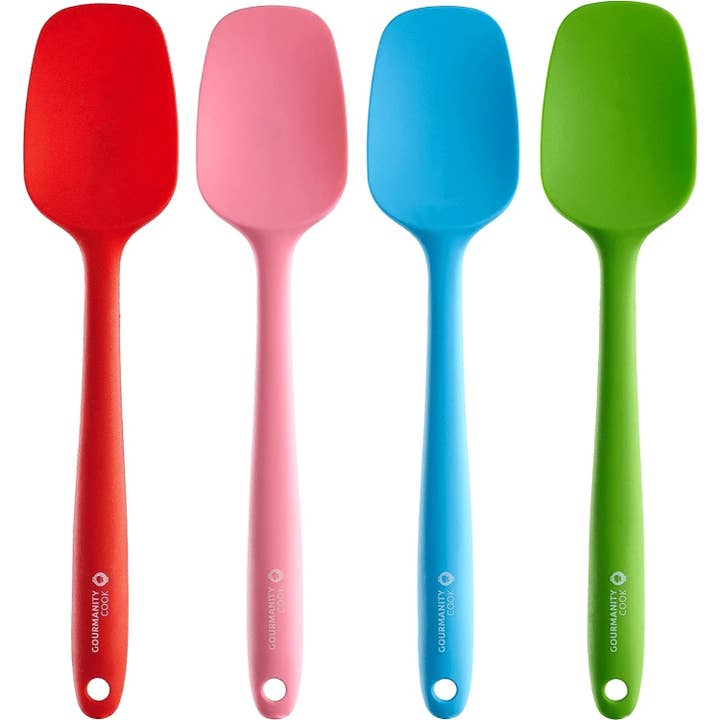 Think Distributors - Wholesale Spatula/Turner - Gourmanity Cook Silicone Spoonula - Set of 42