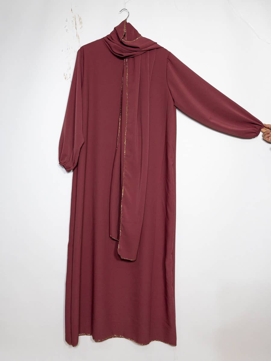 IDEAL OUTFIT - Wholesale Kaftan - Women's - Medina silk abaya for women ref:2338pkdr13