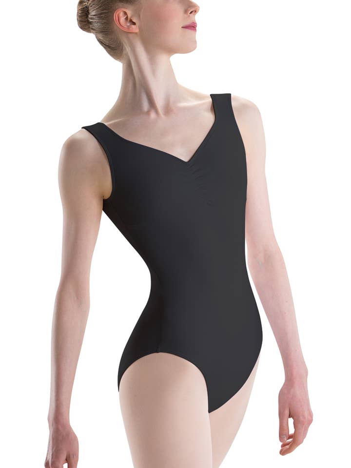 Motionwear - Wholesale Bodysuit - Women's - SilkSkyn Pinch Front Empire Waist Sweetheart Leotard2