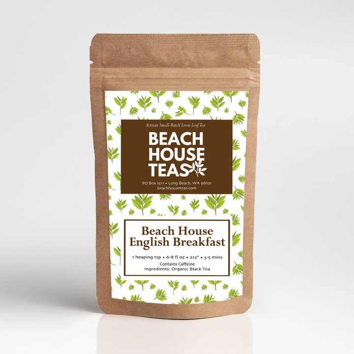 Beach House Engelsk morgenmad med løs bladte for engroshandel hos Beach House Teas
