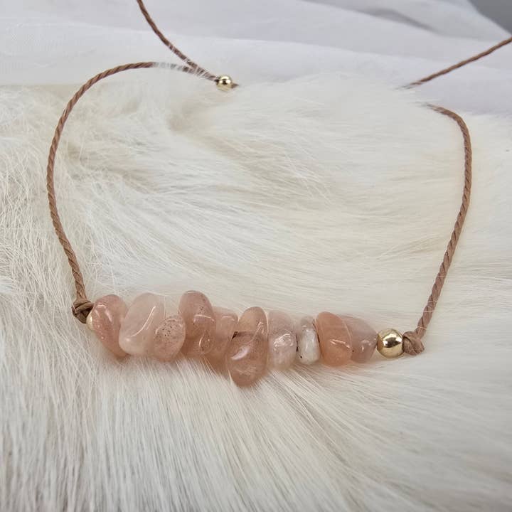 Aquamarine Daydream Wholesale - Wholesale Beaded Bracelet - Adjustable Crystal Chip Bracelets ~ Crystal Healing Jewelry6