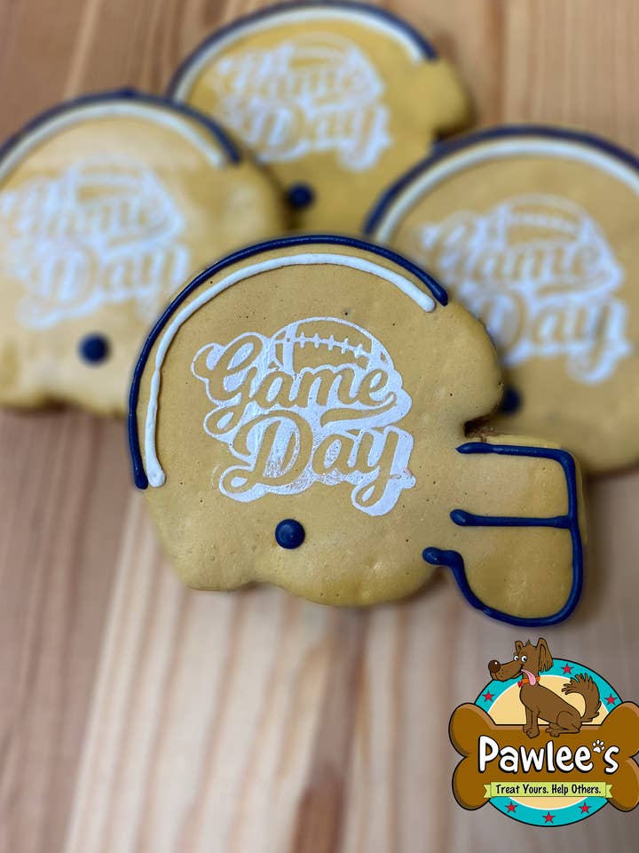 Casque de football de jour de match GA Tech Cookie 10/paquet pour la vente par Pawlee’s