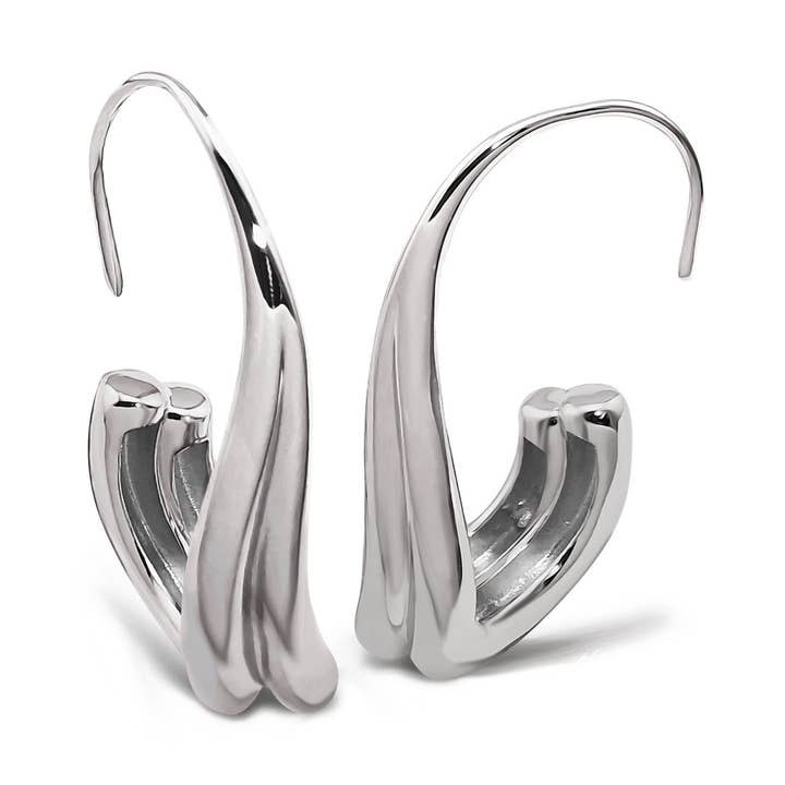 Gala Design Oorbellen Big Wave S GE006S voor wholesale door Gala Design Sieraden