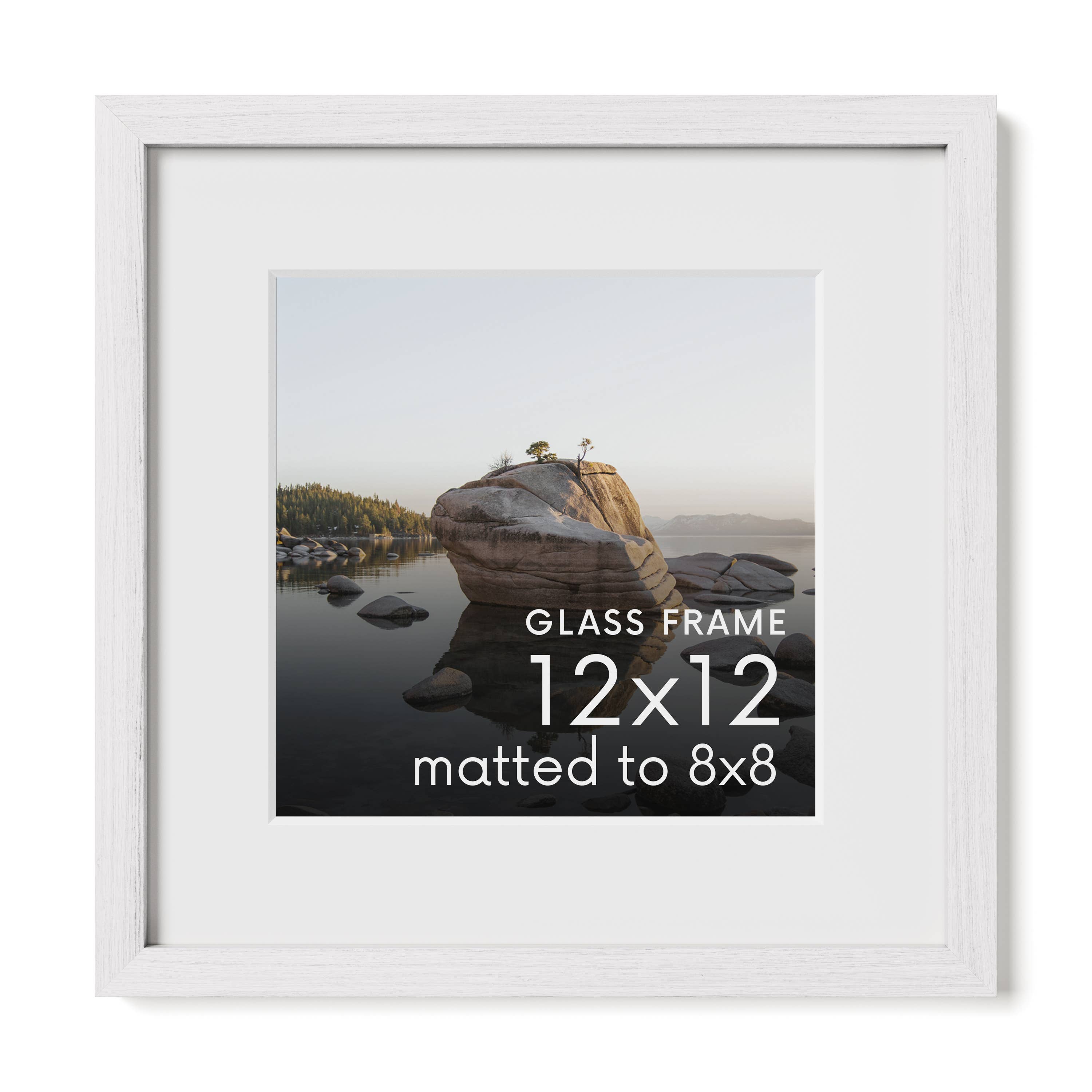 Haus and Hues - Wholesale Picture Frame - White Oak Frame with Glass10