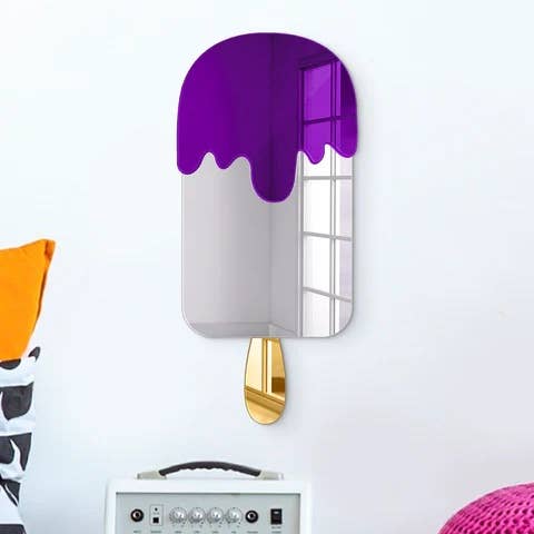 4ArtWorks - Wholesale Wall Accent - Ice Cream | Acrylic Art | Mirrored Wall Decor7