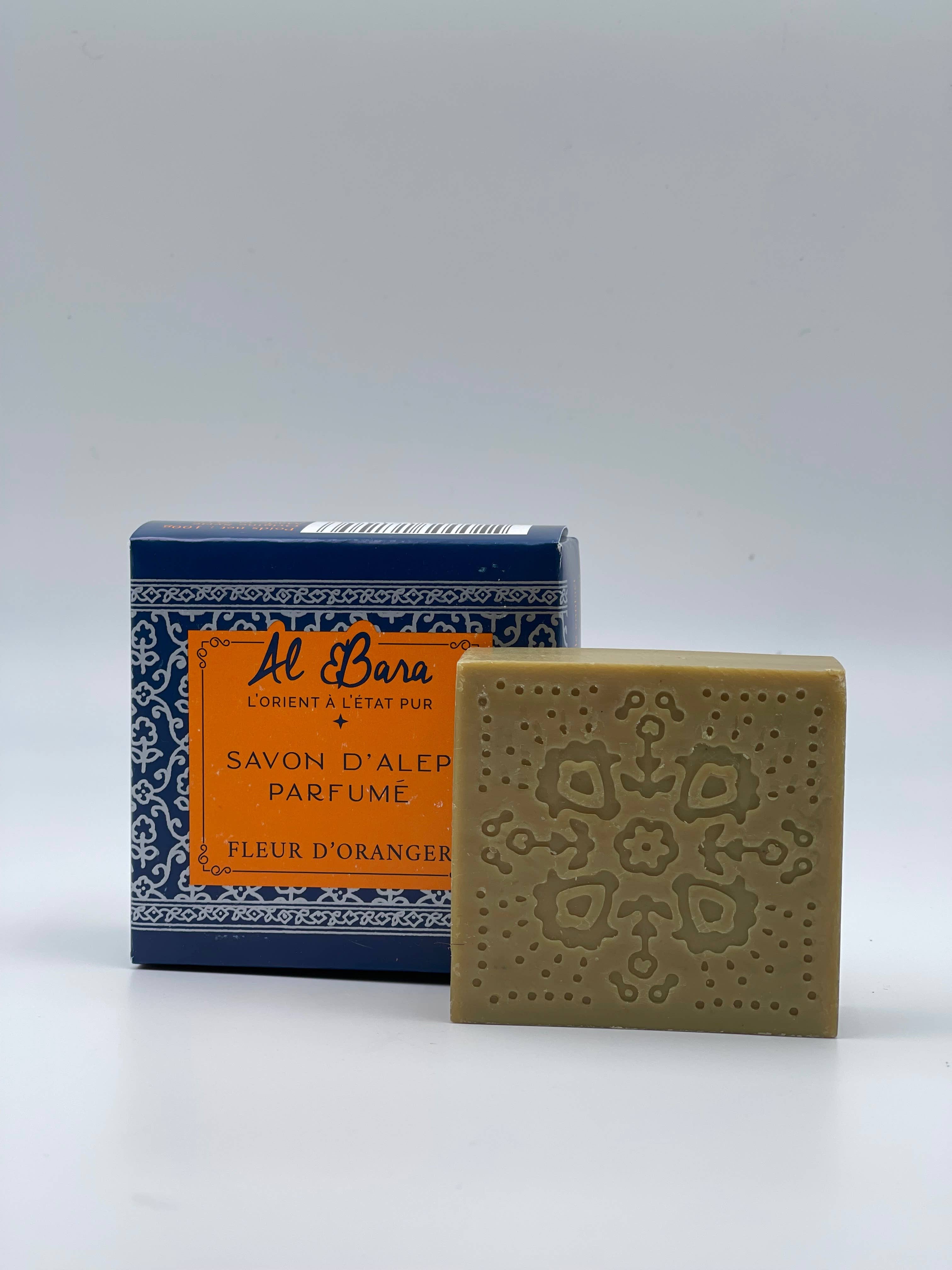 Al Bara Savon d'Alep – wholesale Tvål – Aleppo tvål med apelsinblomma - 100g1
