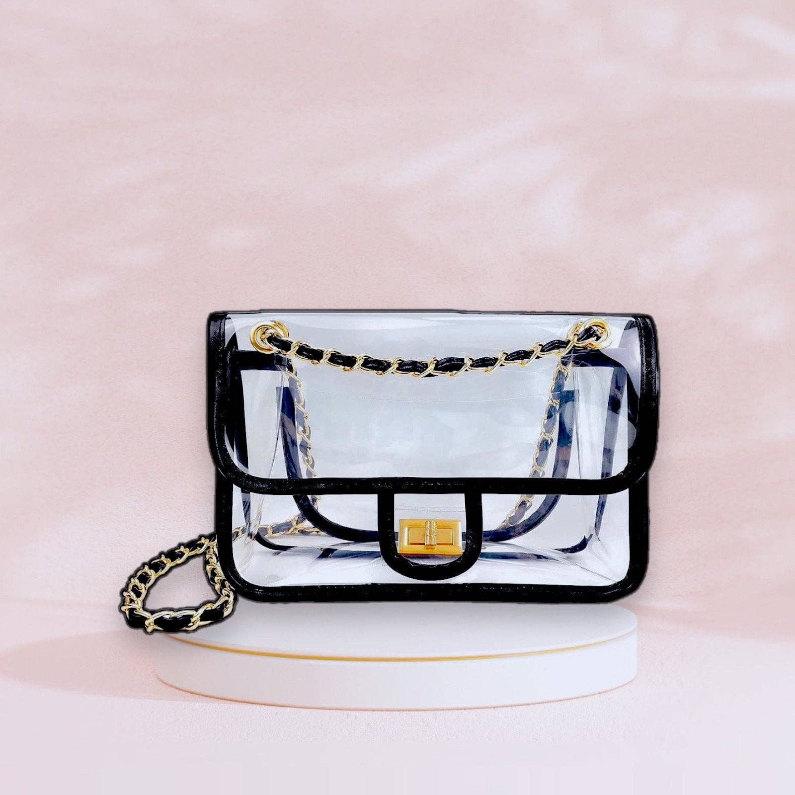 Social Grace & Company - Wholesale Crossbody Bag - Women's - Stadium Bag - Designer Game Day Bag- Approved Stadium Bag- Concert Purse- Transparent Bags -Crossbody Sports -stadium clear bag Football2