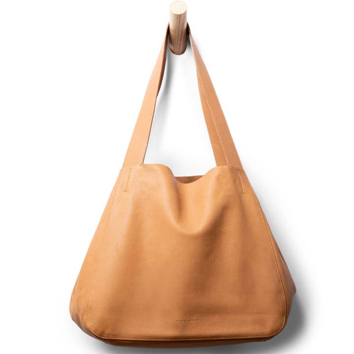 Minor History - Wholesale Tote Bag - Women's - The Times Tote - Saddle1