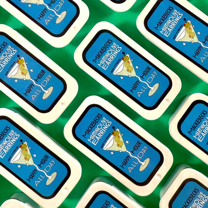 MackBecks - Wholesale Dangle Earrings - Olive Earrings4