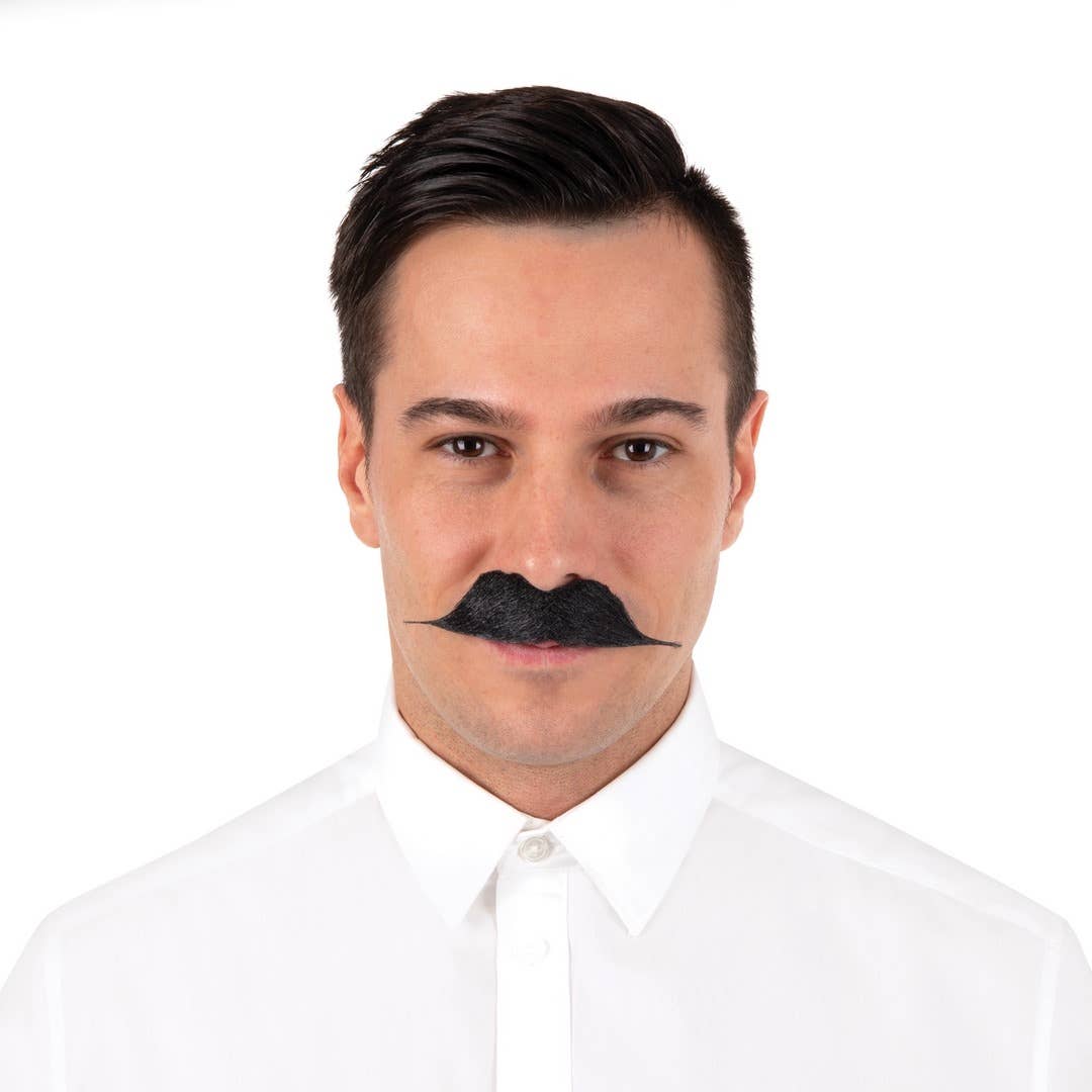 P'tit Clown - Wholesale Costume - Men's - Moustache Gentleman - Black1