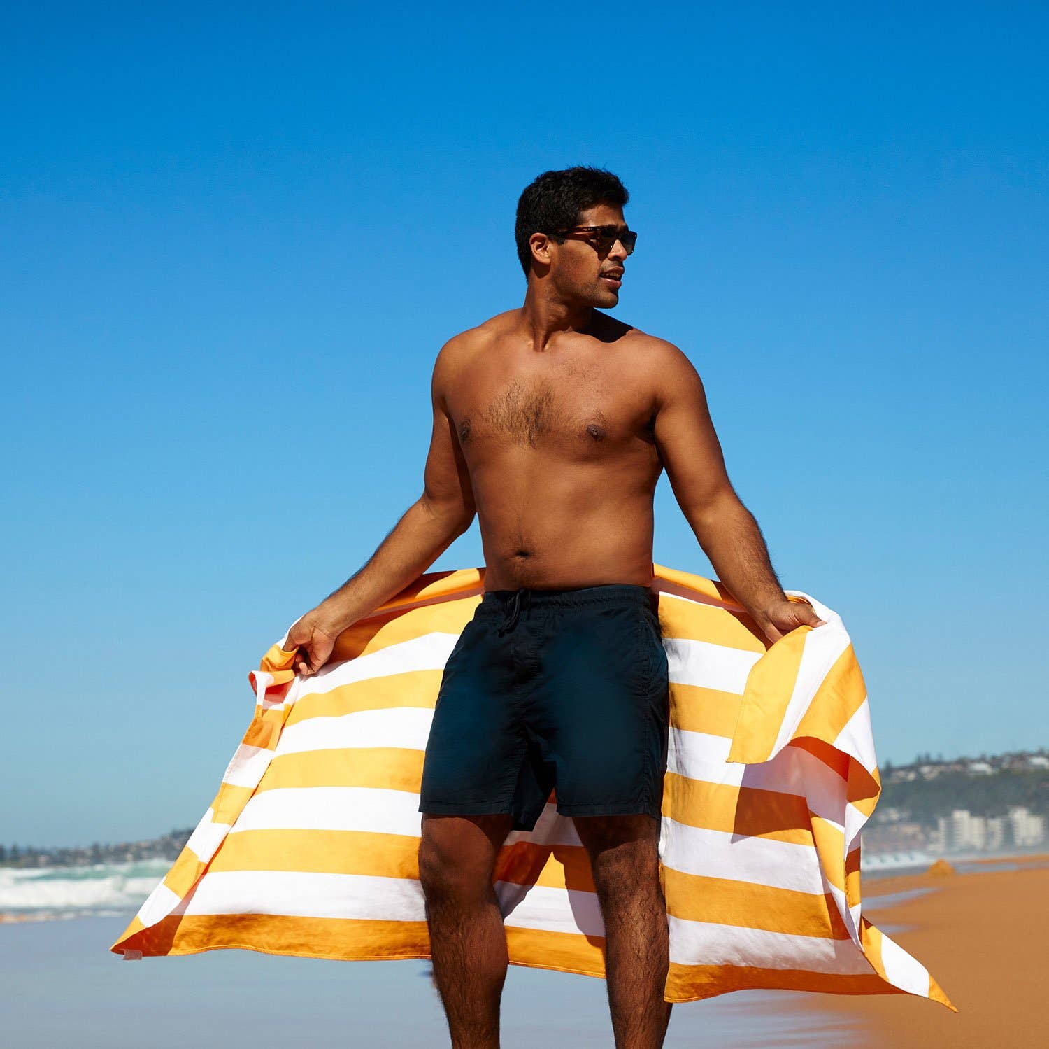 Dock & Bay USA - Wholesale Beach Towel - Dock & Bay Quick Dry Towel - Cabana - Ipanema Orange3