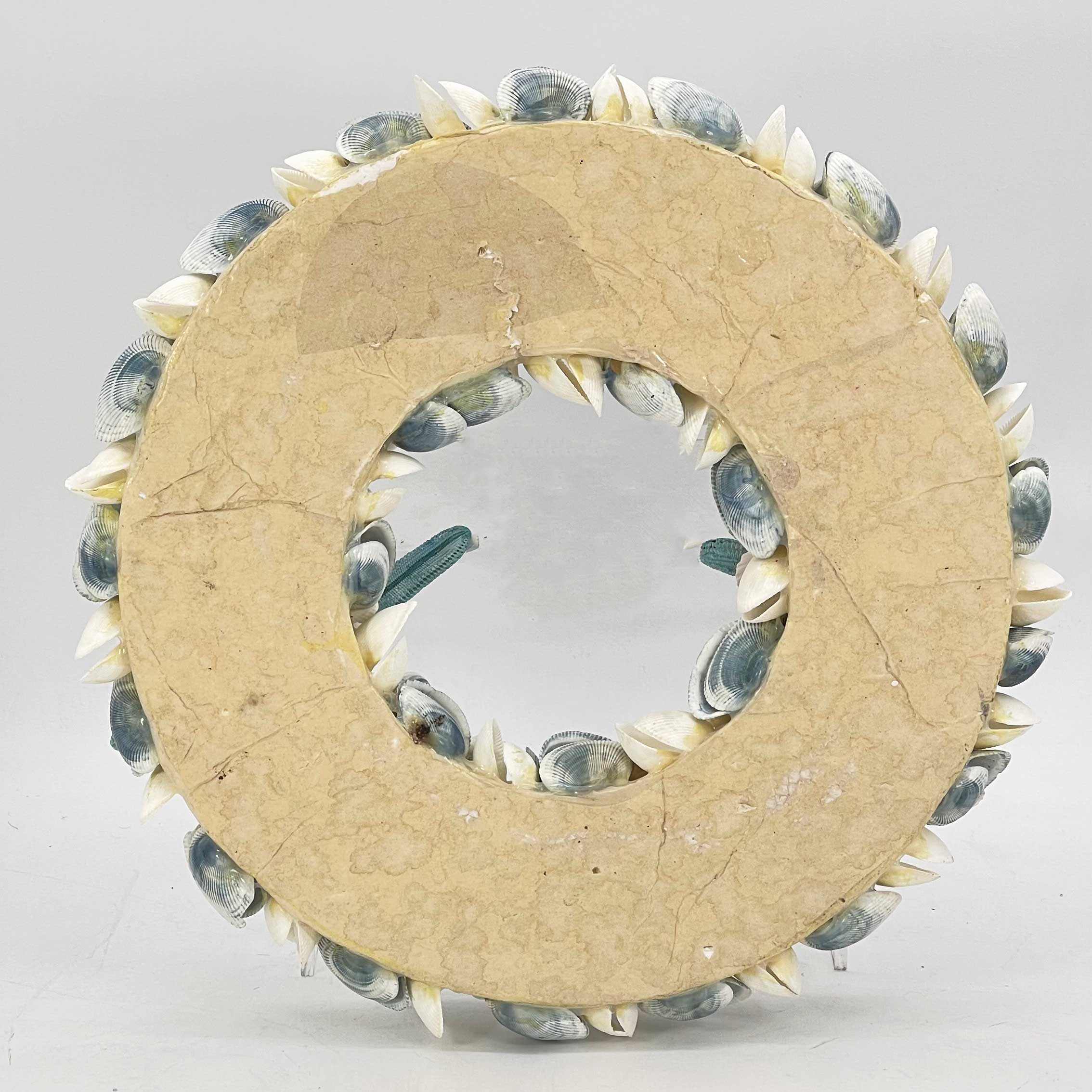 Galt International Company - Vente Couronne - Couronne de coquillages côtière - 45 cm de diamètre4