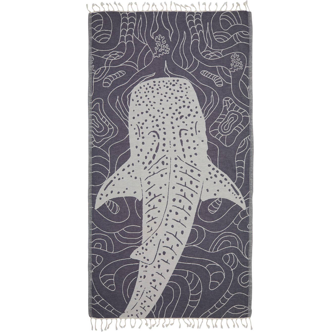 Kikoya – wholesale Beach towel – WhaleShark Turkish Beach Towels Quick-dry Oversized Antrecit0