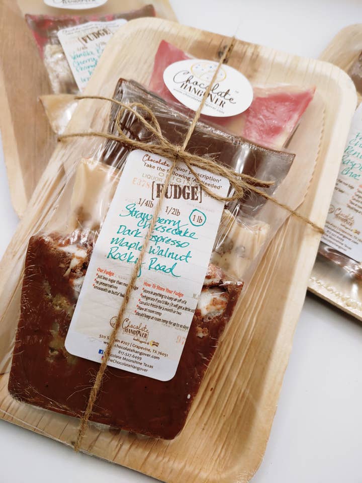 Fudge Market Tray - 16oz for wholesale by Chocolate Hangover