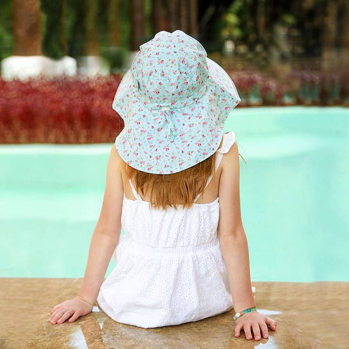 Jan & Jul - Wholesale Bucket Hat - Kids - Retro Rose | Cotton Adventure Hat