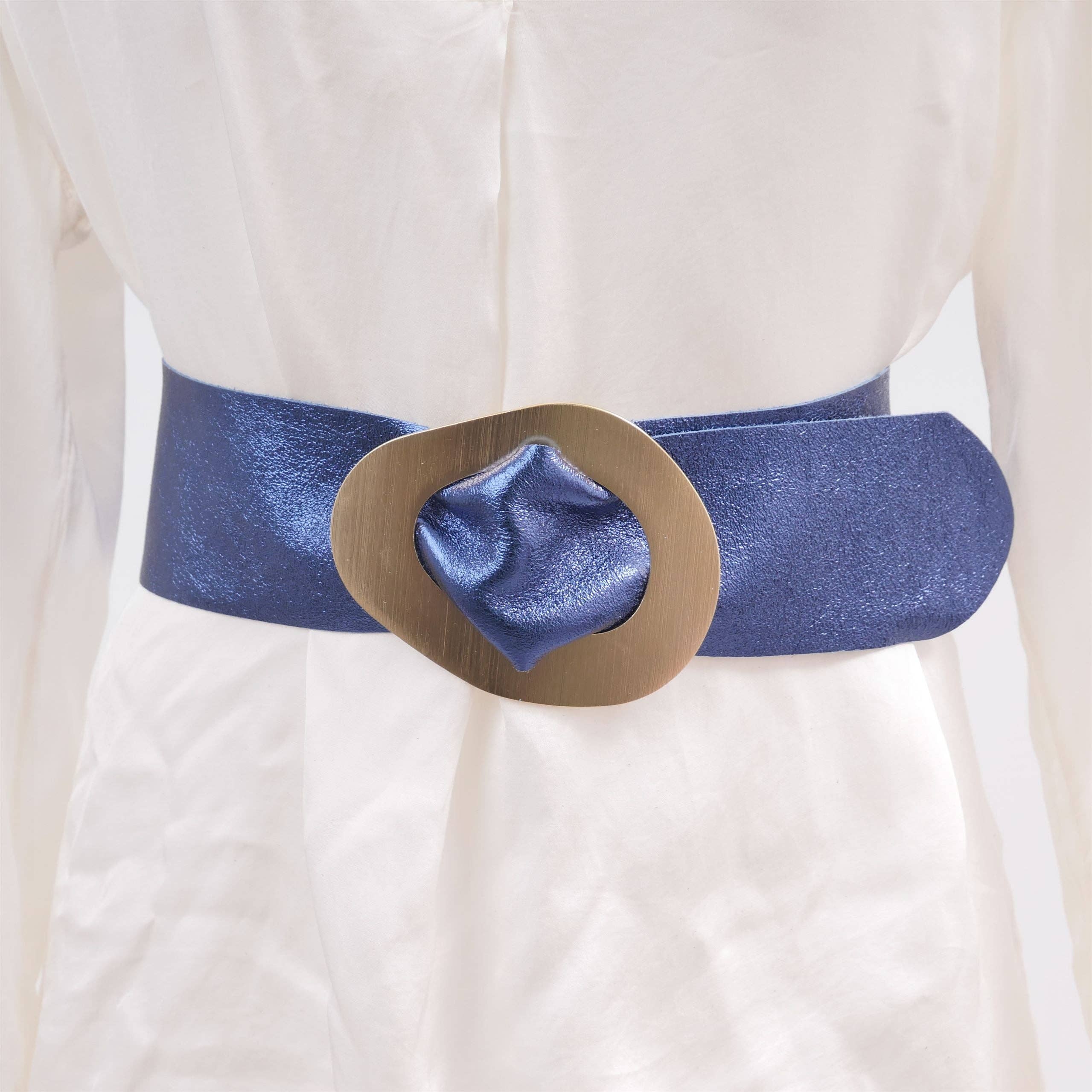 Cecile Wang - Wholesale Belt - Women's - Shiny leather belt 8500559