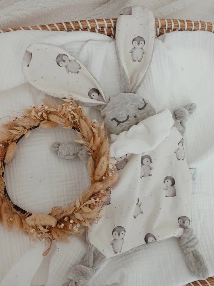 Doudou Veludo Chouchou - Pinguins por atacado de Louis & Jules Stambouli Conseil