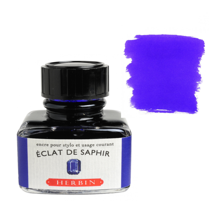 Exaclair - Vente Tampons encreurs - Herbin Stylo Plume Encre 30ml Bouteille -35 Couleurs1