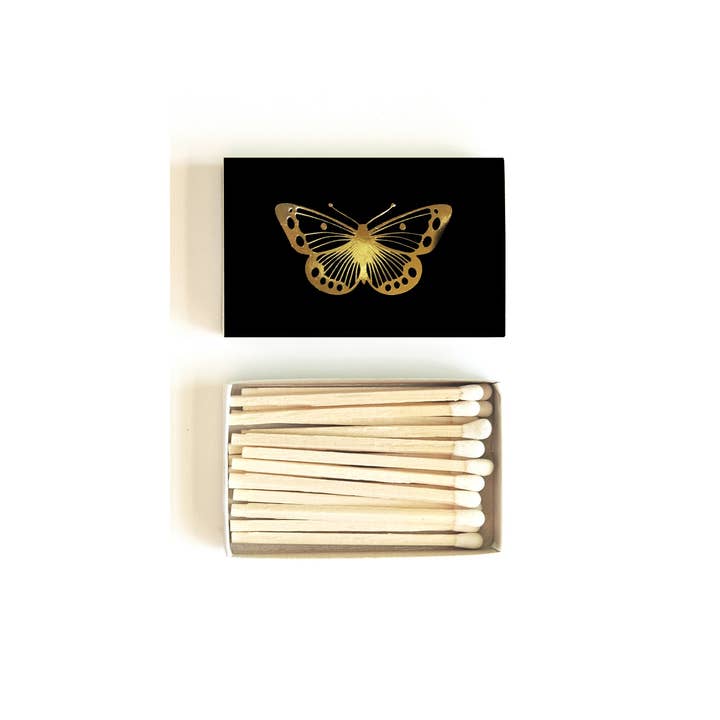 Studio Portmanteau - Wholesale Matches - Butterfly Matchbox | Pollinator Matchbook | Pretty Matches