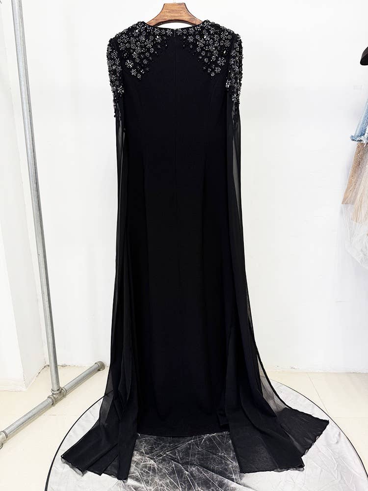 Productseeker - Vente Robe de soirée – femme - Robe de soirée longue élégante avec perles et strass DR863Y 20254