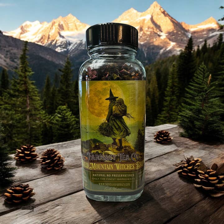 Montana Farmacy - Wholesale Loose tea - Wild Mountain Witch Witches Brew Tea Dark Academia Cottage 10