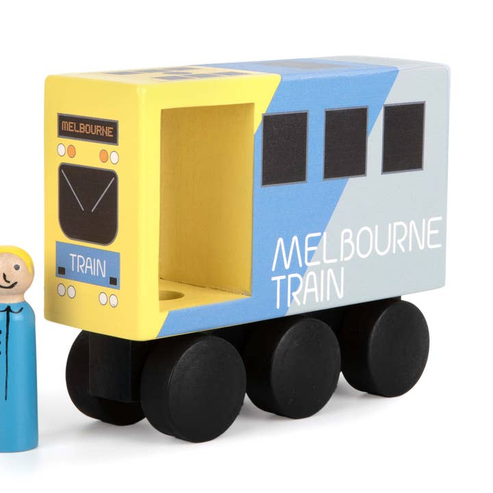 TRÄLEKSAK - MEDELSTOR MELBOURNE-TÅG för wholesale av Make Me Iconic
