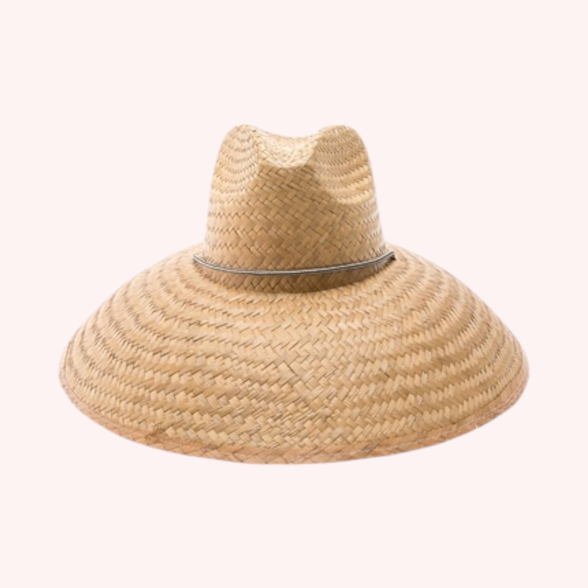 Queens INC - Wholesale Straw Hat - Women's - Oversized Palm Leaf Lifeguard Hat – Maximum Sun Protection 5