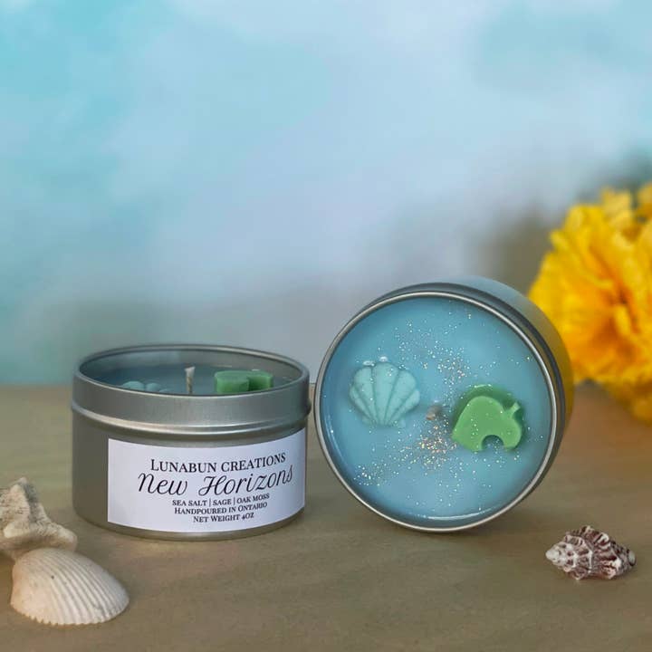 Bougie à la cire de soja de 4 oz inspirée d'Animal Crossing | pour la vente par LunaBun Creations