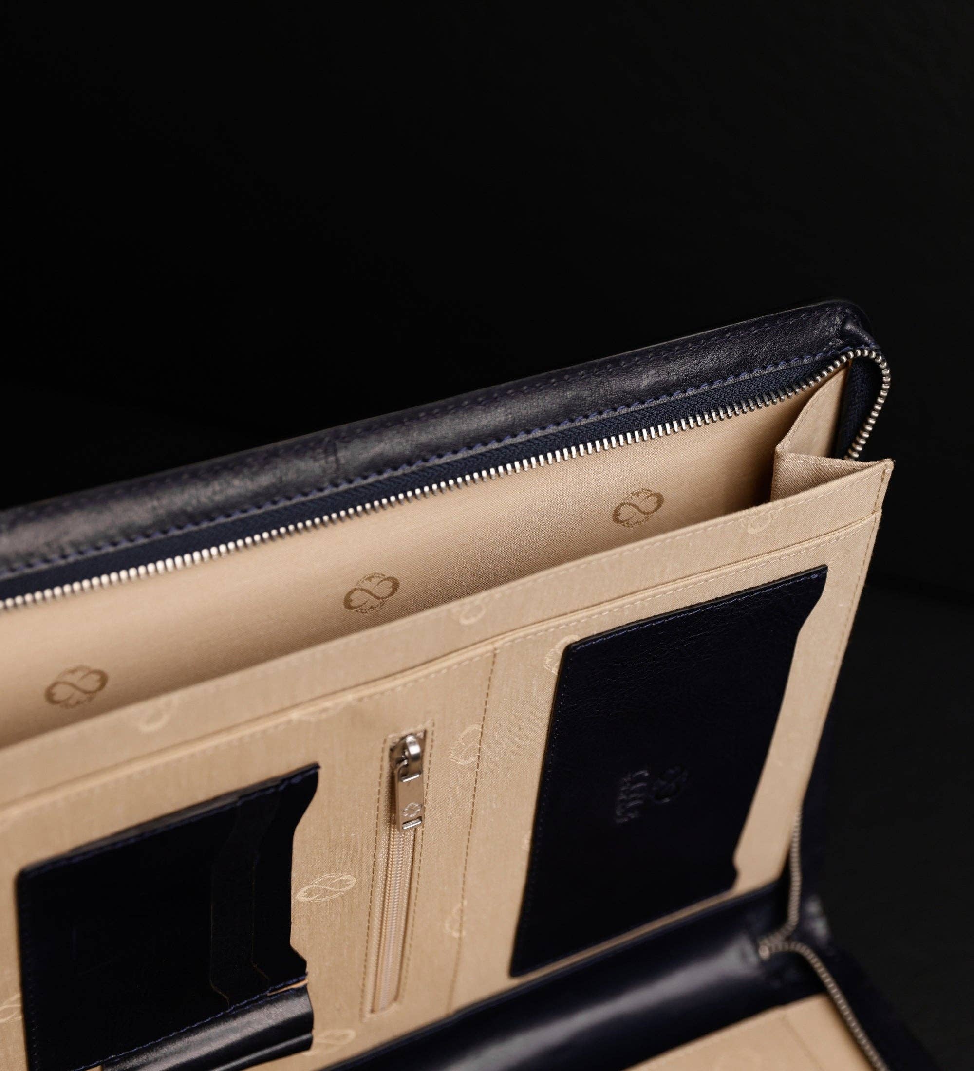 Time Resistance – wholesale Mappar – Lädermapp för A4-dokument - Candide41