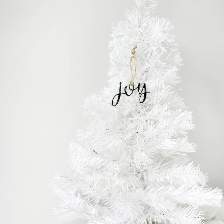 Highland Ridge | Handmade Home Decor - Wholesale Ornament - Joy Christmas Ornament