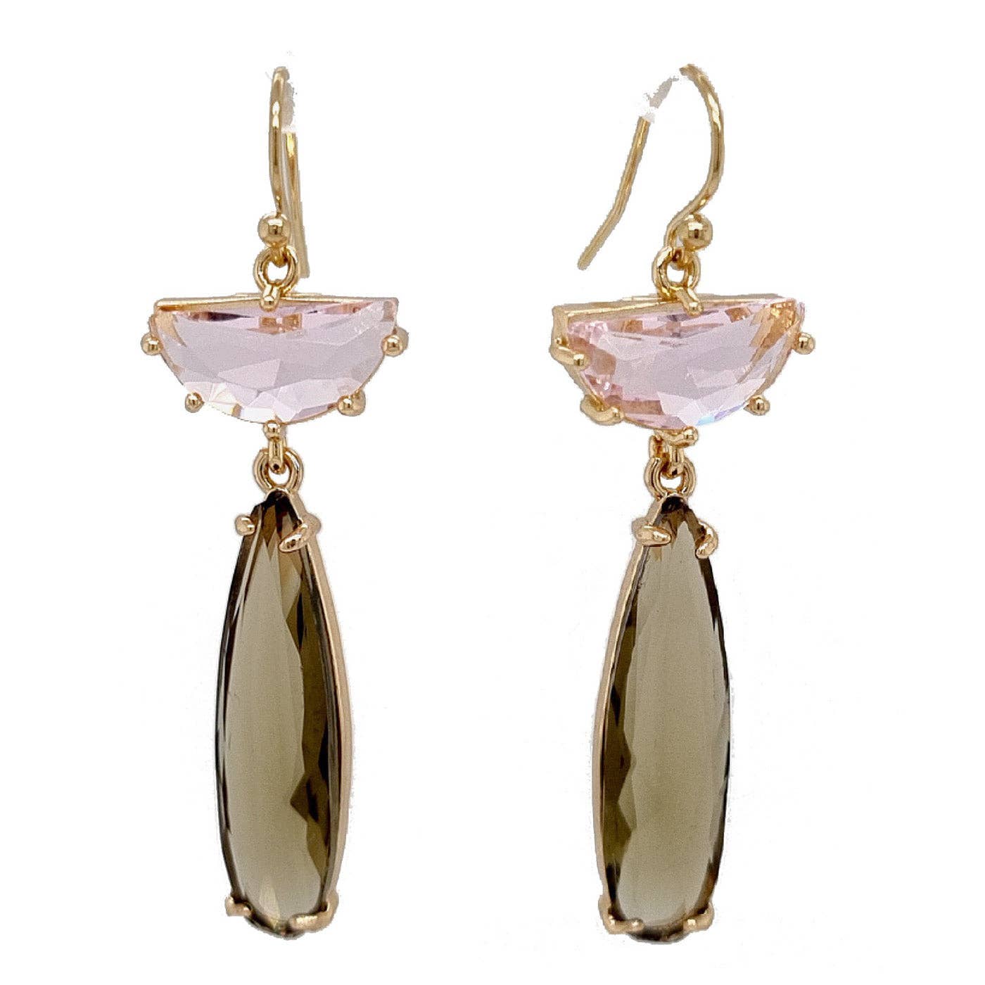 PearlGem Designs - Wholesale Dangle Earrings - Gaeb Quartz drop Earring7