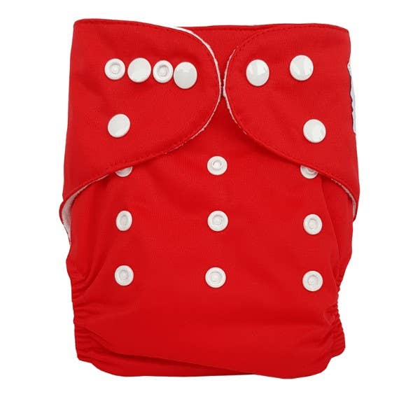 Te1 Sensitive Washable Diaper - Red for wholesale by Maman & Bébé Nature