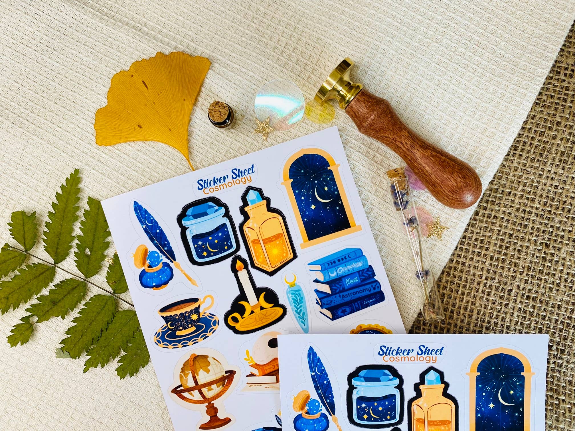 Split Moon Studios - Wholesale Sticker - Cosmology Sticker Sheet - Sticker Sheet - Bullet Journal7