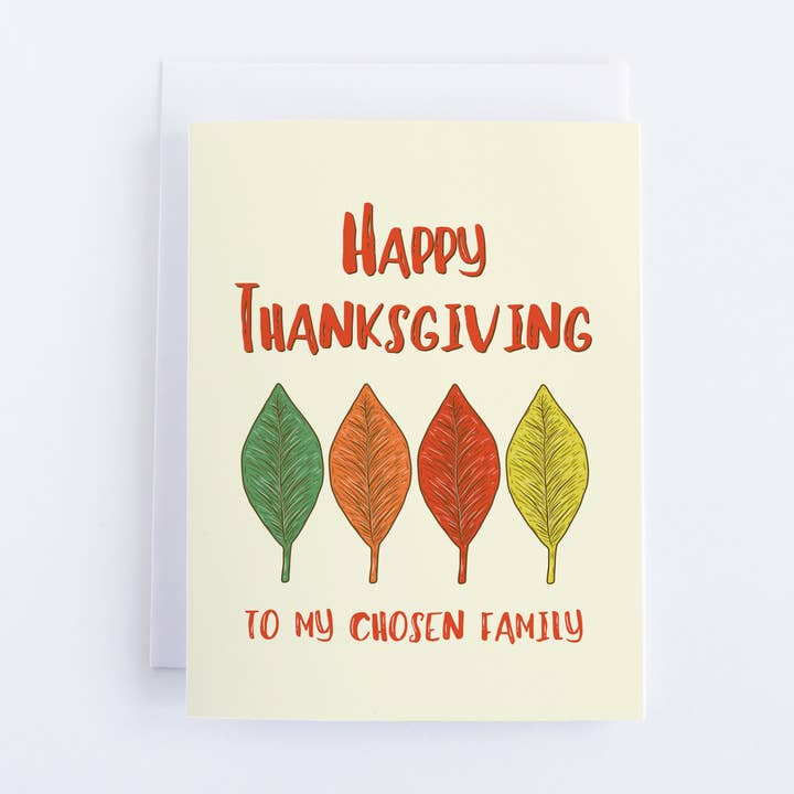 Happy Thanksgiving, Greeting Cards, Thanksgiving Note Card, LBGTQ Cards for wholesale by CardCraft