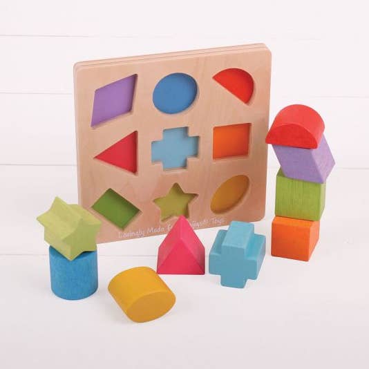 First Shapes Sorter for wholesale by Bigjigs Toys