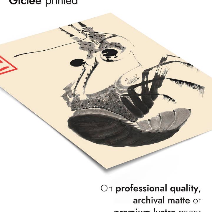 Animato – wholesale Art print – Shrimp2