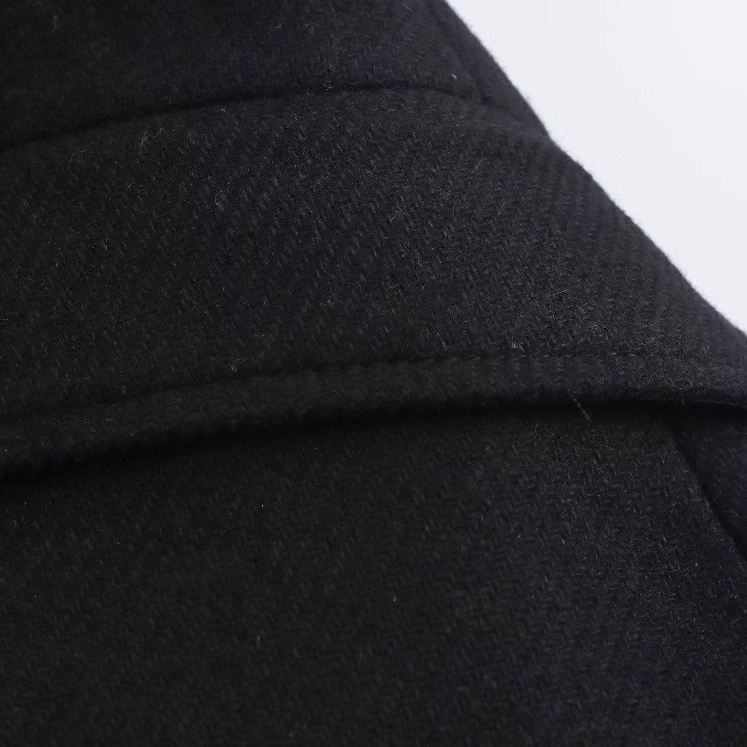 Marayn – wholesale Fur/faux fur coat – Women's – Chic Faux Fur Collar Belted Wool Coat 2025 Spring9