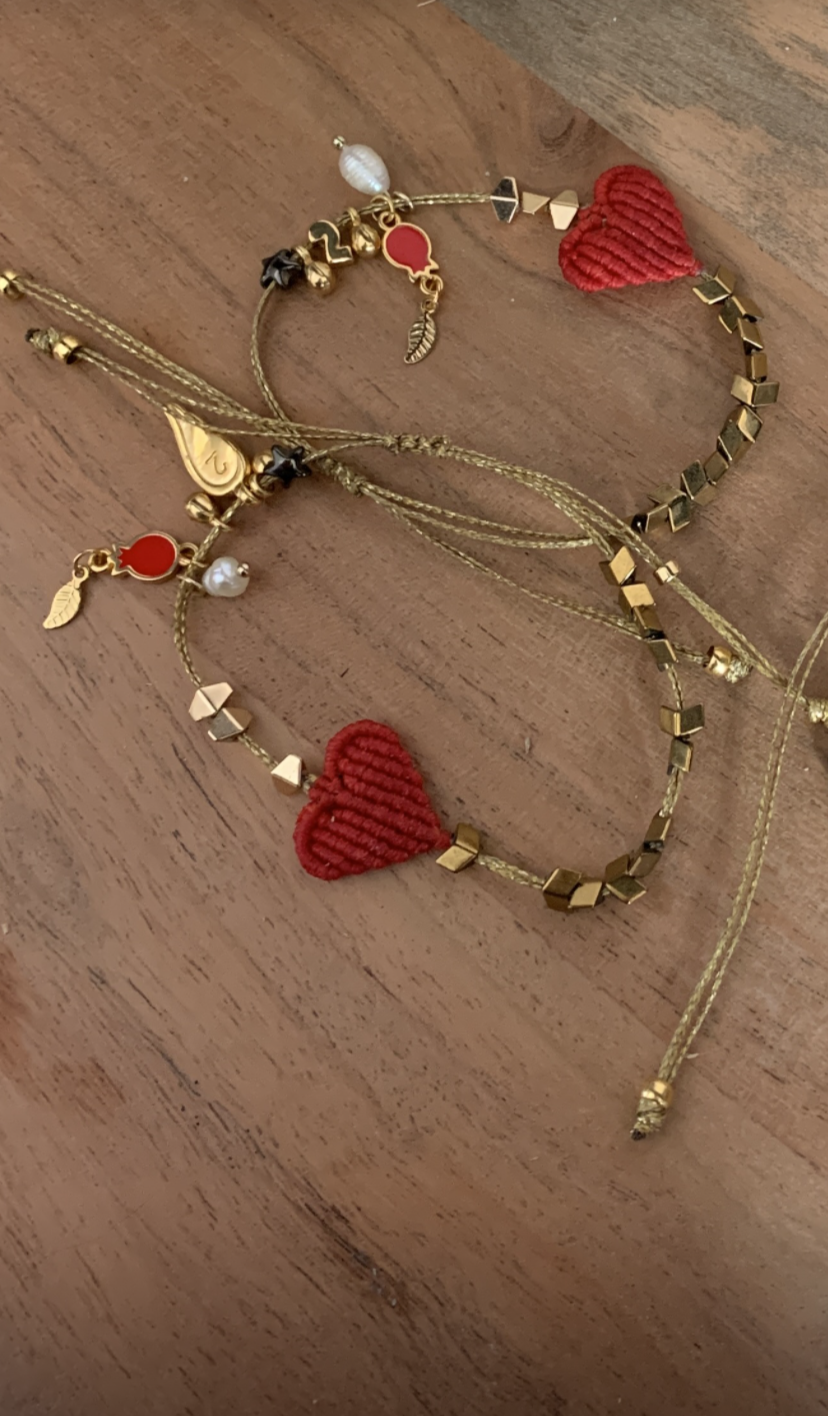 SIBYLLADELPHICA – wholesale Charm/dangle bracelet – 2026 Good Luck Charm Bracelet- "Heart"5