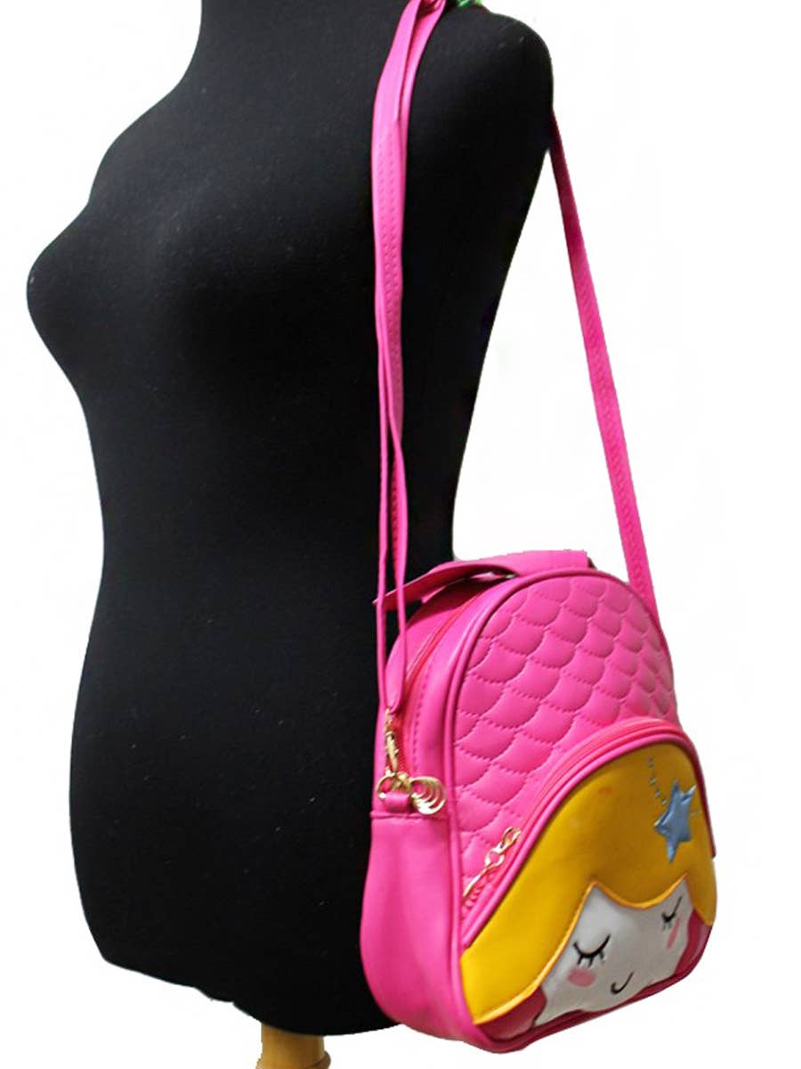 Cap Zone - Wholesale Backpack - Kids - Quilted Mini Mermaid Backpack1