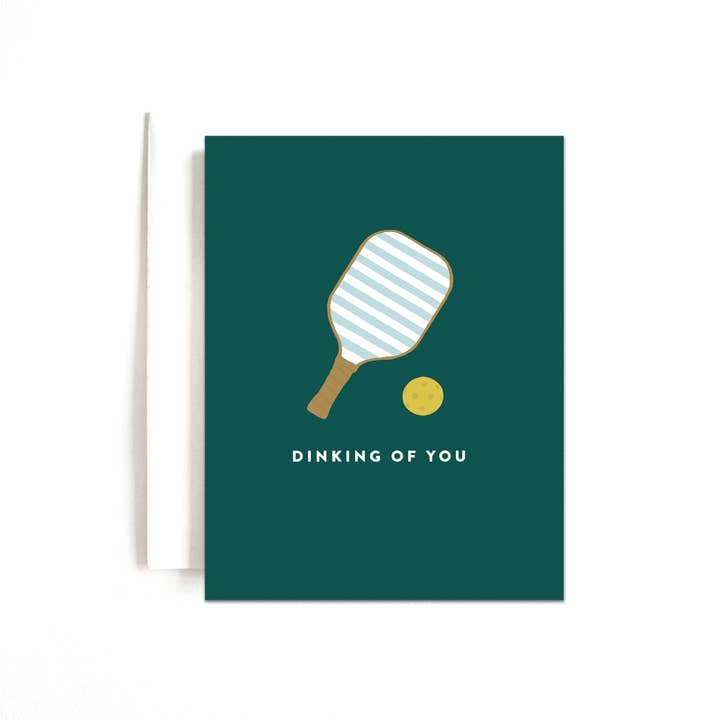 Cartão Dinking of You Pickleball por atacado de Joy Paper Co.