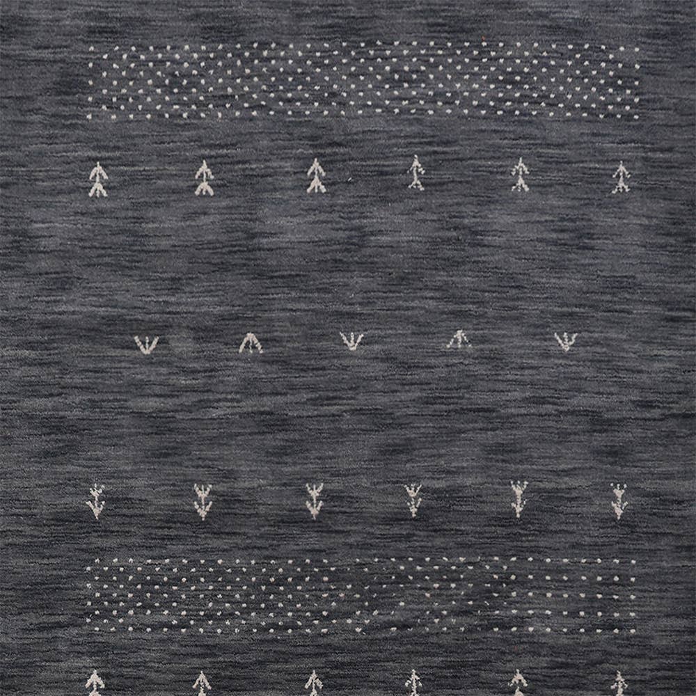 Get My Rugs - Wholesale Area Rug - Hand Knotted Loom Area Rug Charcoal L005158