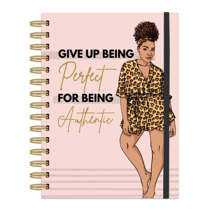 Paper House Productions - Wholesale Journal/Diary - Be Authentic Spiral Journal