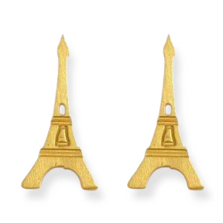 Orecchini Parigi Torre Eiffel per la vendita all'ingrosso da parte di Lilian Syrigou