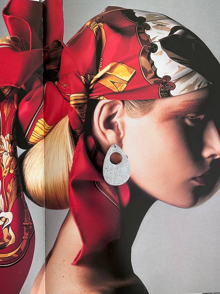 SILVER SPARKLING EARRINGS for wholesale by BABY JOYS