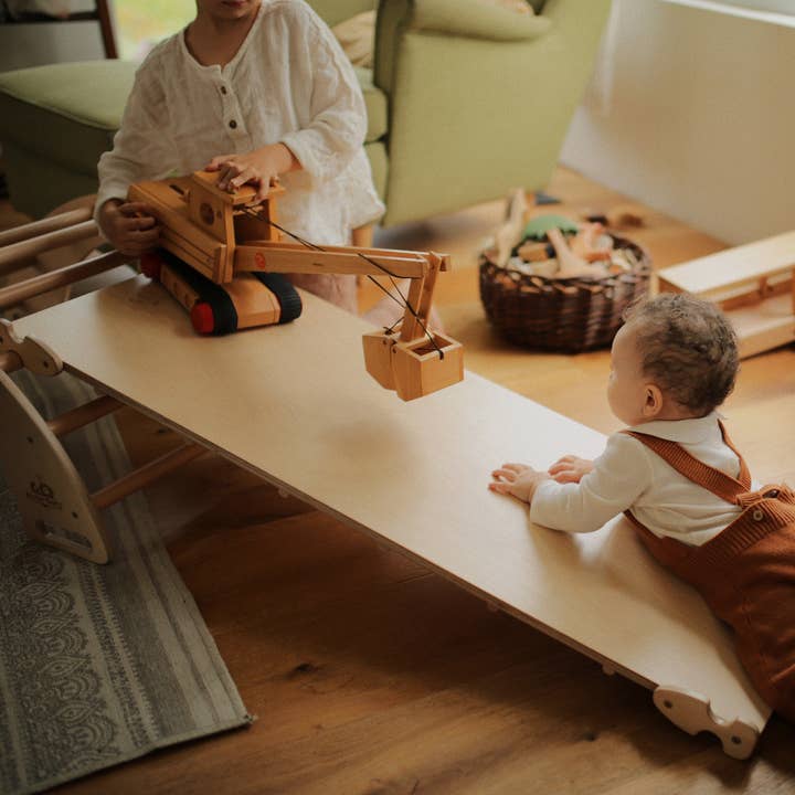 Kinderfeets, INC. - Wholesale Wood Toy - Kids - Pikler Ramp & Slide5