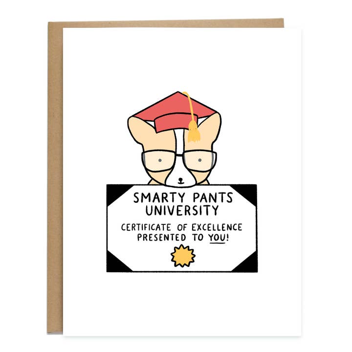 Graduation Smarty Pants Card for wholesale by Tiffbits