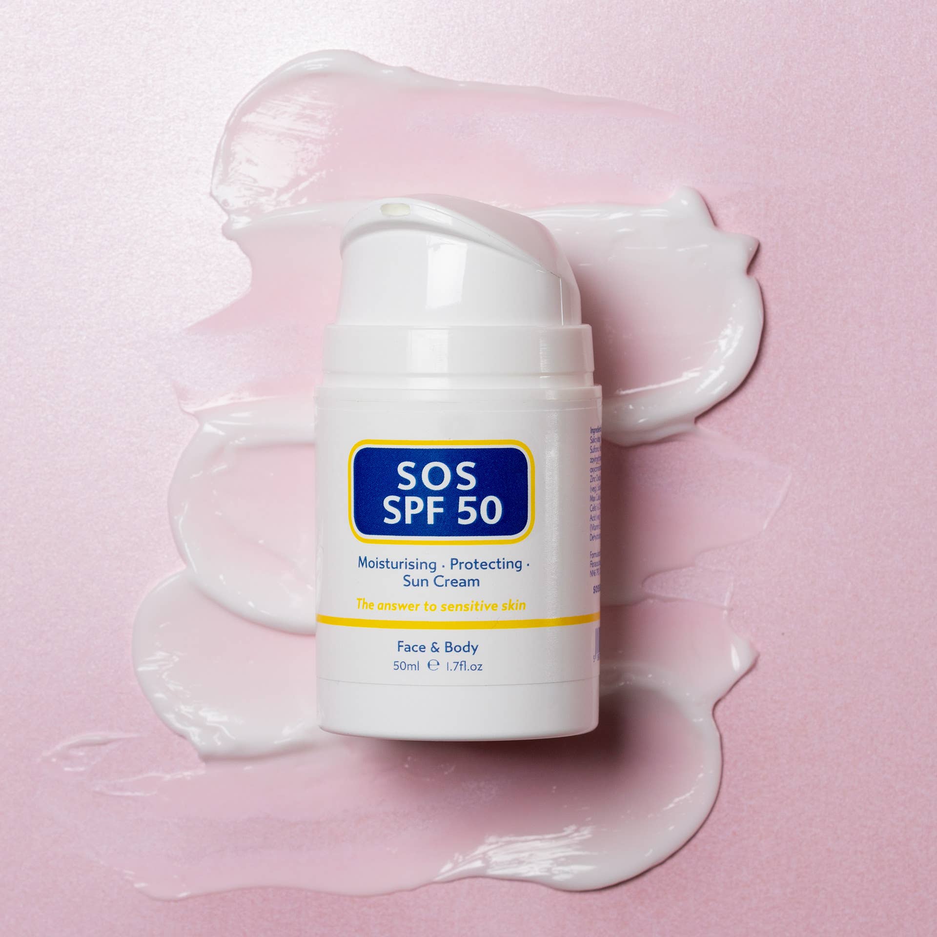 SOS Serum Skincare - Vente Crèmes solaires - Crème solaire SPF 50 hydratante et protectrice 50 ml1