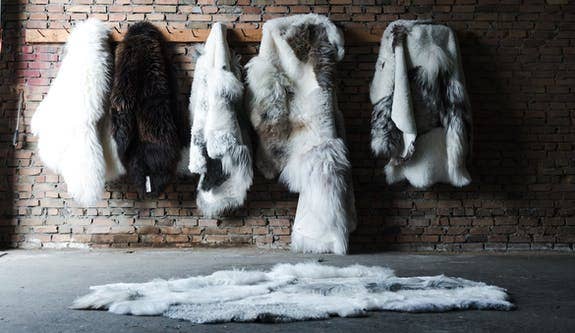 DYRESKINN® - Wholesale Area Rug - Carpet patchwork uk browns 120x180cm3